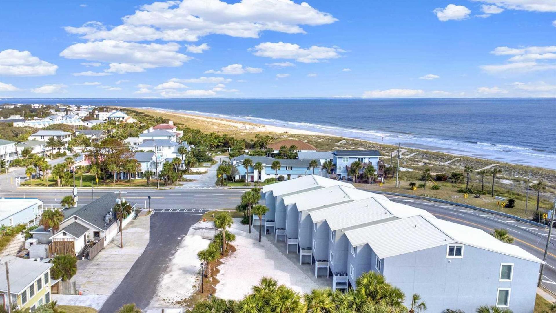 Beach Point Villas Unit E Tybee Island Exterior foto
